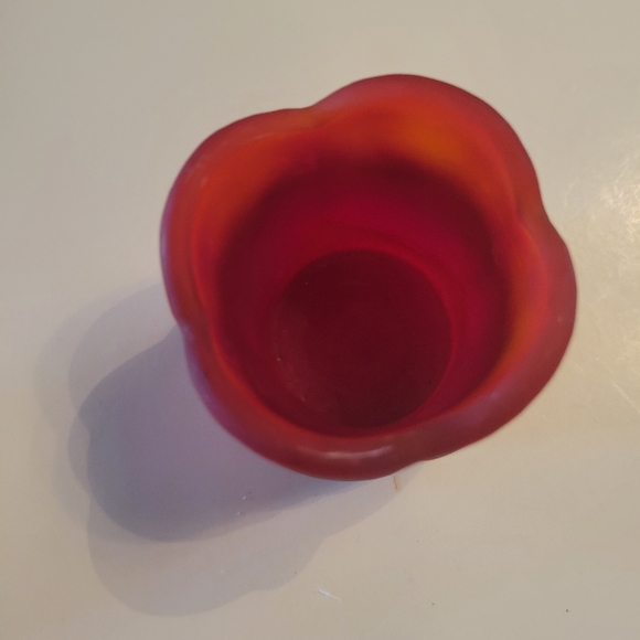 RED LEAD TULIP VOTIVE - Picture 6 of 6